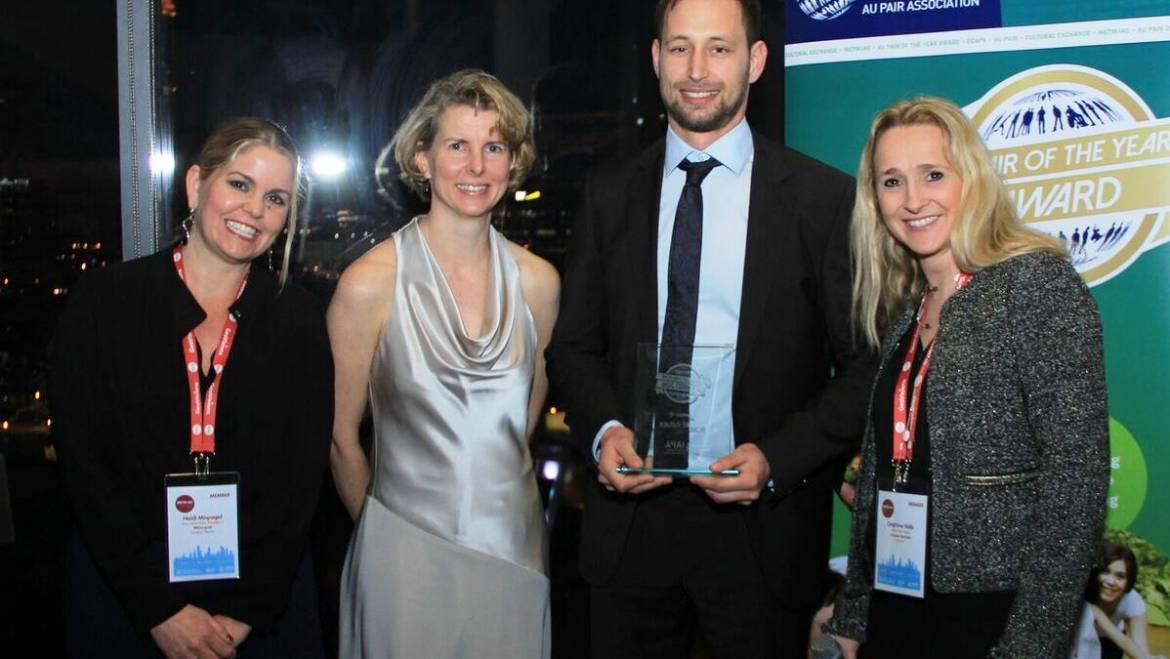 IAPA Au Pair of the Year 2016 announced at WETM-IAC: Congratulations Robert Isemer!